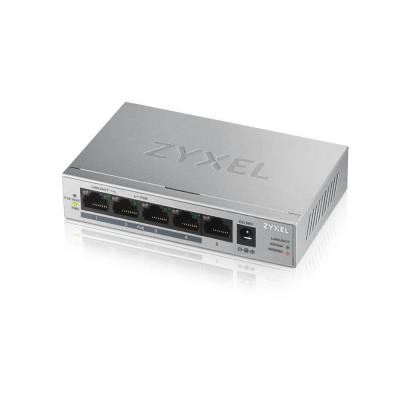 SWITCH 5-PORTE POE GIGABIT Metallo - POE